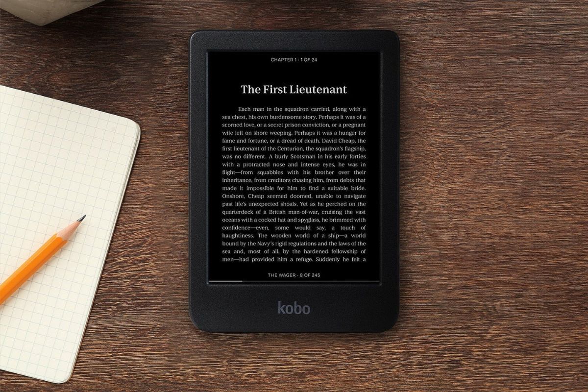 kobo clara bw dark mode test