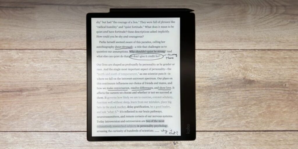 kobo elipsa 2e test