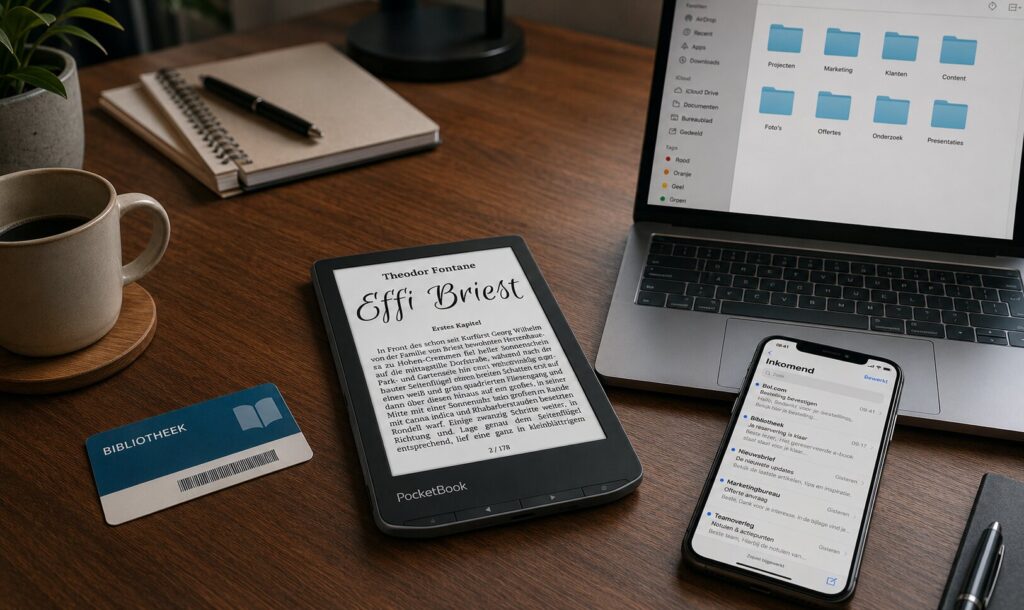 pocketbook verse e-reader zonder abonnement